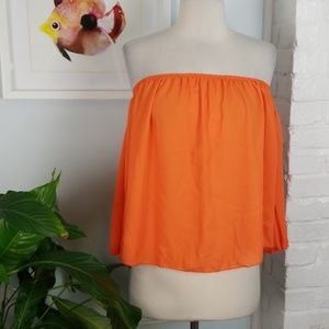 Cold shoulder blouse